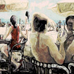 "Estoril", óleo sobre tabla, 61x100, (2010)