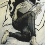 "Lectora ciega", óleo sobre lienzo, 100x81 cm, (2008)