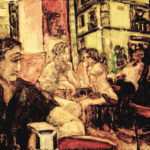 "Bar-celona I", óleo sobre lienzo, 25x34 cm, (2011) 